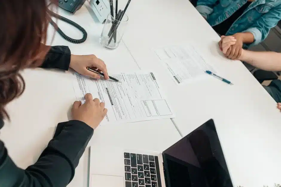 Formulaires préparés lors d'un accompagnement linguistique et documentaire